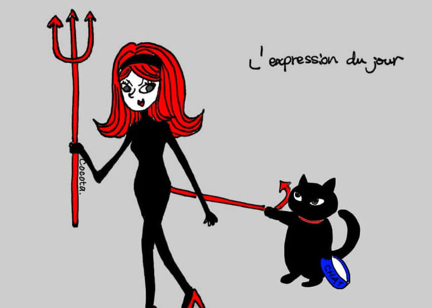 フランス語の表現【tirer le diable par la queue】悪魔の尻尾を引っ張る? フランス語の表現【tirer le diable par la queue】悪魔の尻尾を引っ張る?